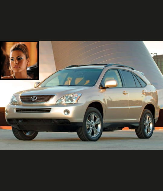 Eva Mendes en&nbsp;Lexus RX&nbsp;400h