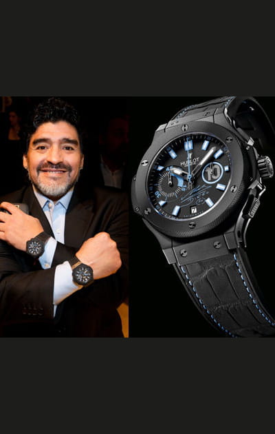 Les deux montres de Maradonna