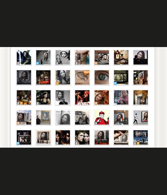 Placer son visage sur des photos