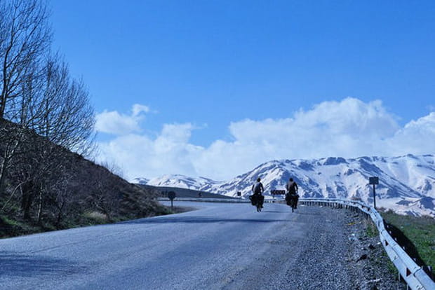 Passage d'un haut col en Turquie