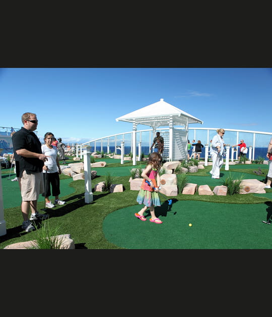 Le mini-golf