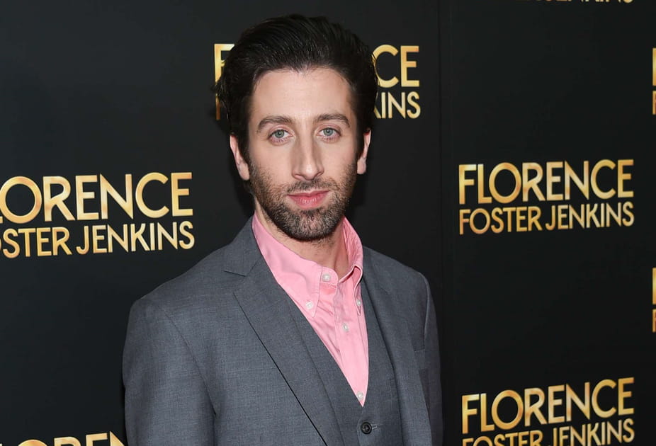 Simon Helberg de The Big Bang Theory