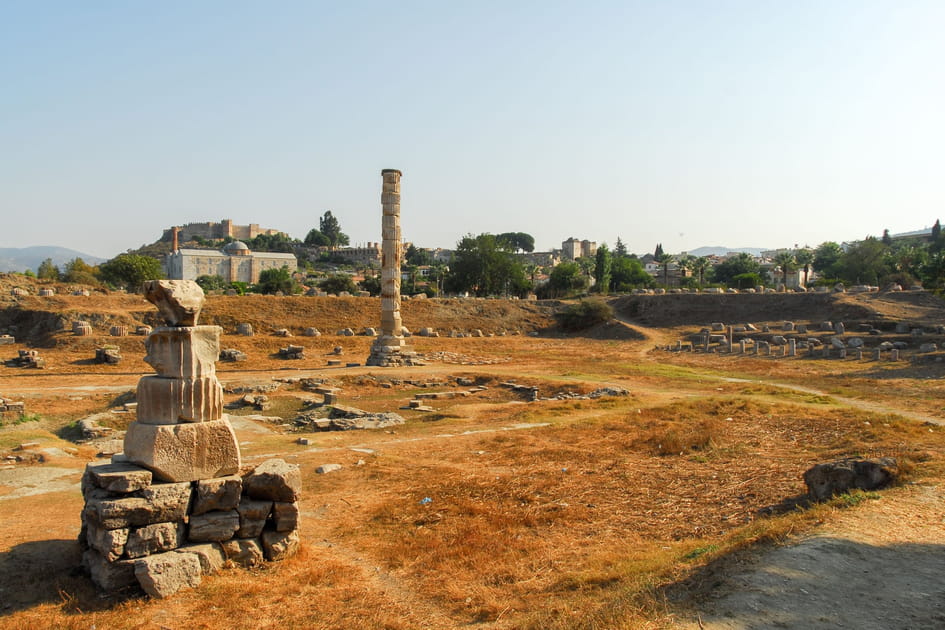 Le Temple d'Art&eacute;mis &agrave; &Eacute;ph&egrave;se (Merveille du monde antique)