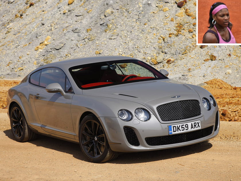 La Bentley Continental Supersports de Serena Williams