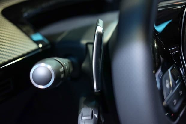 Des palettes au volant sur les modèles automatiques