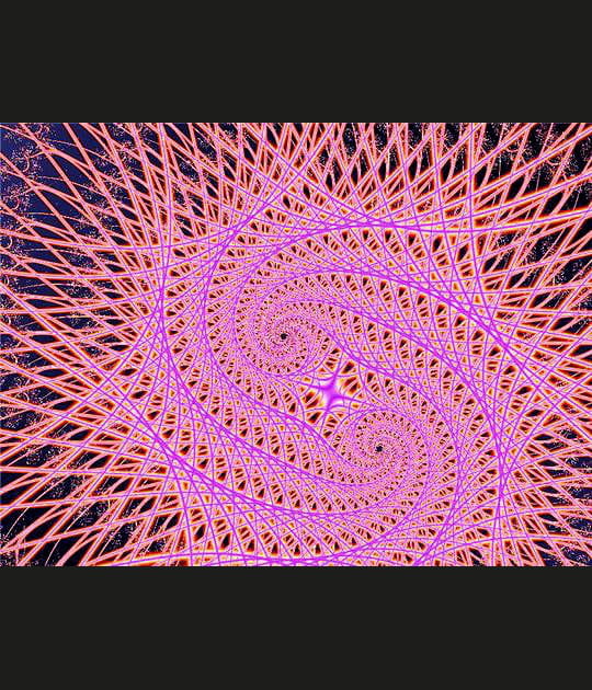 Spirographe ros&eacute;