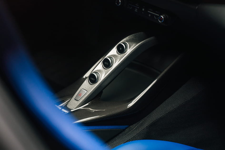 Des touches de bleu &agrave; l'int&eacute;rieur