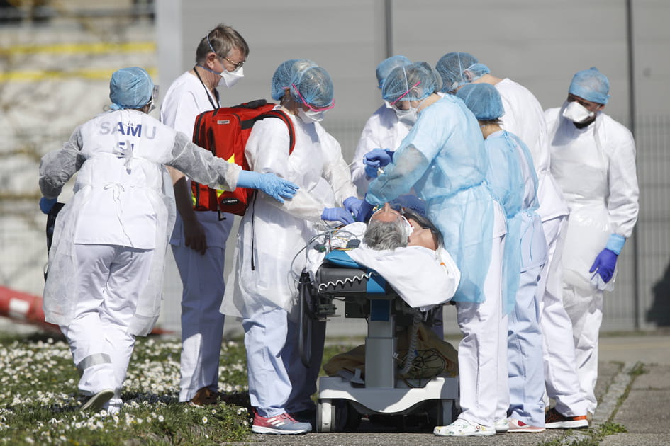 Epicentre de l'&eacute;pid&eacute;mie en France