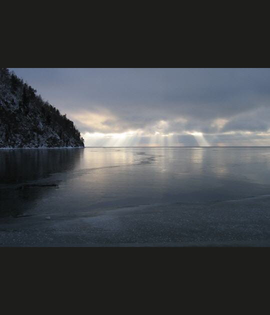 Le Lac Ba&iuml;kal, Russie