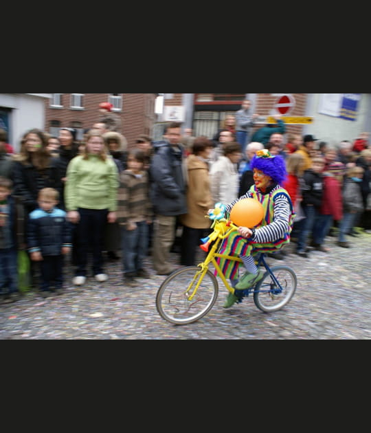Clown cycliste