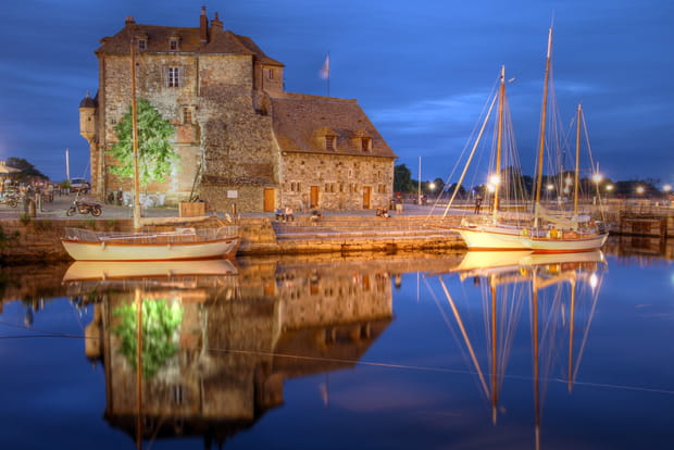 Une promenade nocturne à Honfleur pour la Saint-Valentin