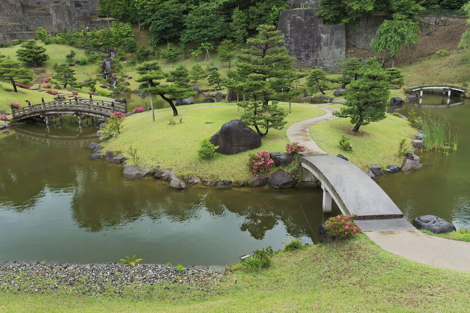 Ces 20&nbsp;perles du Japon&nbsp;: Le jardin Gyokusen-in maru &agrave; Kanazawa