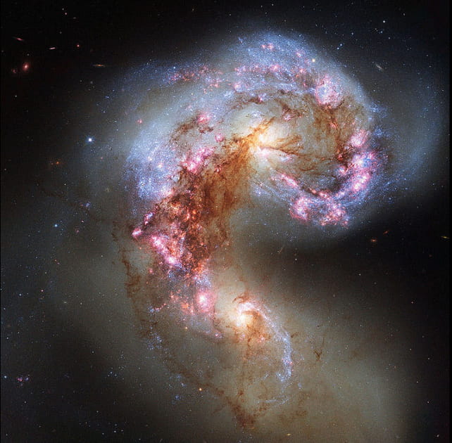Les galaxies des Antennes