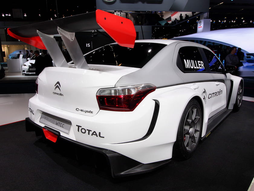Citro&euml;n C-Elys&eacute;e WTCC arri&egrave;re