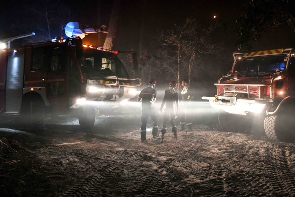 Des pompiers mobilis&eacute;s jour et nuit