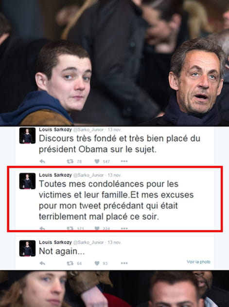La bourde de&nbsp;Louis Sarkozy sur&nbsp;Twitter