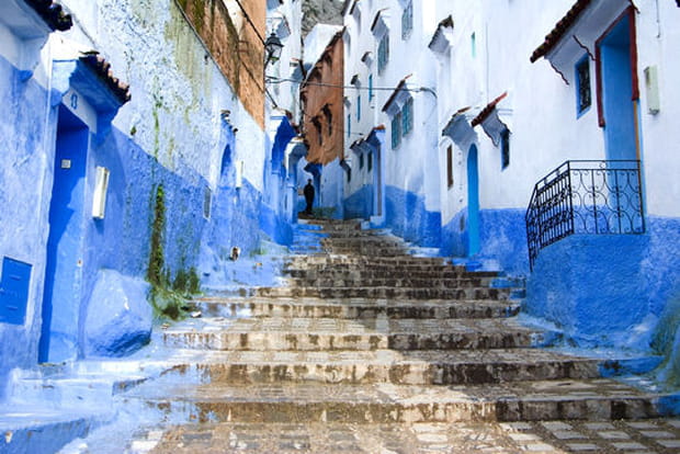 La cité bleue de Chefchaouen au Maroc