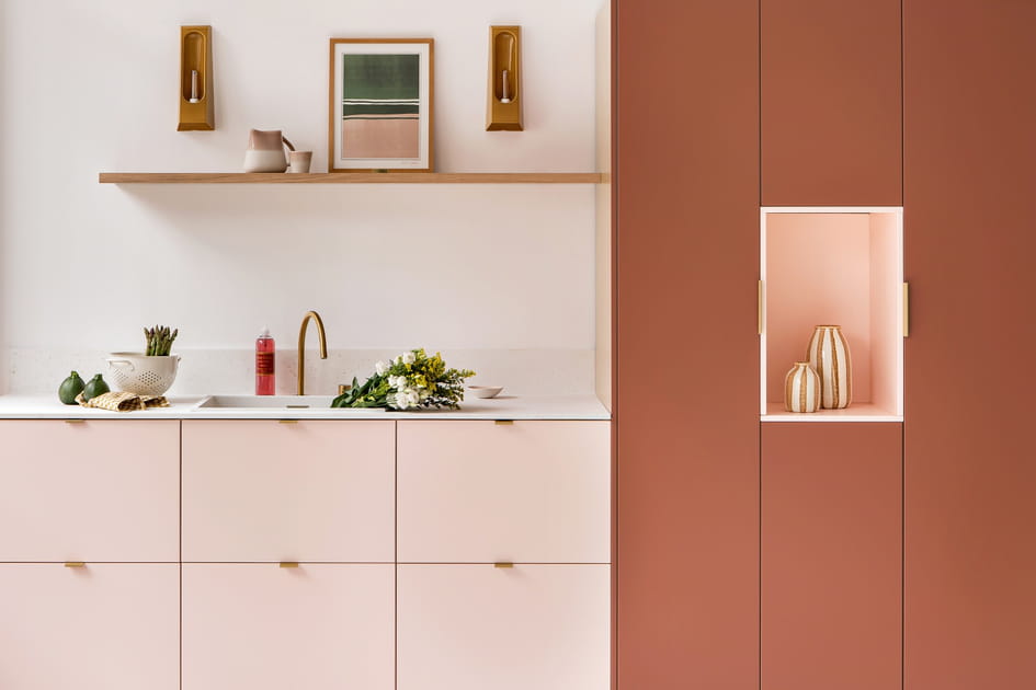 Ajoutez une touche de rose dans la cuisine