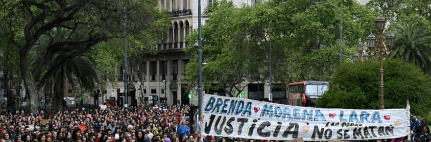 A Buenos Aires, une marche pour la justice apr&egrave;s le triple &quot;narco-f&eacute;minicide&quot;