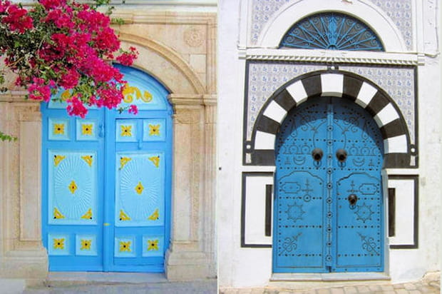 Les portes de Sidi Bou Saïd