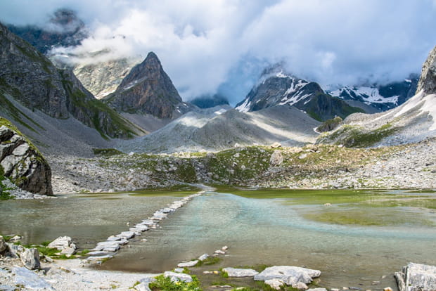 Le col de la Vanoise via le lac des Vaches