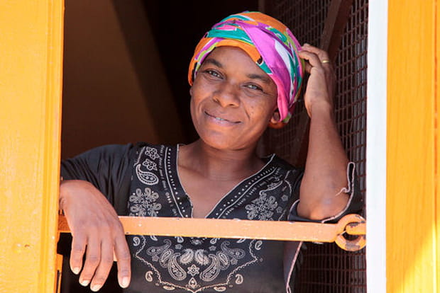 Sourire rodriguais à l'Anse aux Anglais