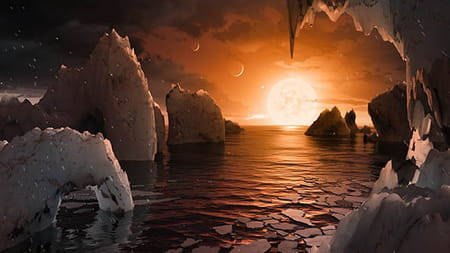 Découverte d'exoplanètes : photos
