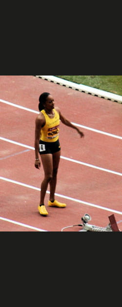Sanya Richards aux Mondiaux d'athl&eacute;tisme