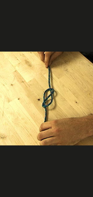 Le n&oelig;ud de huit&nbsp;: troisi&egrave;me &eacute;tape