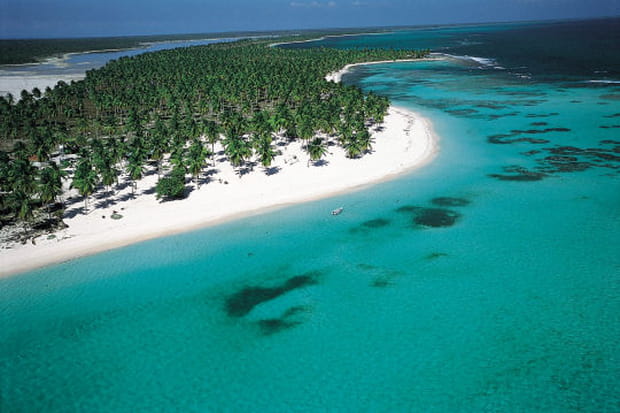 Direction l'île Saona