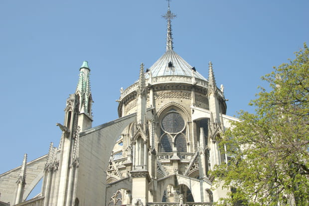 L'abside de Notre-Dame de Paris
