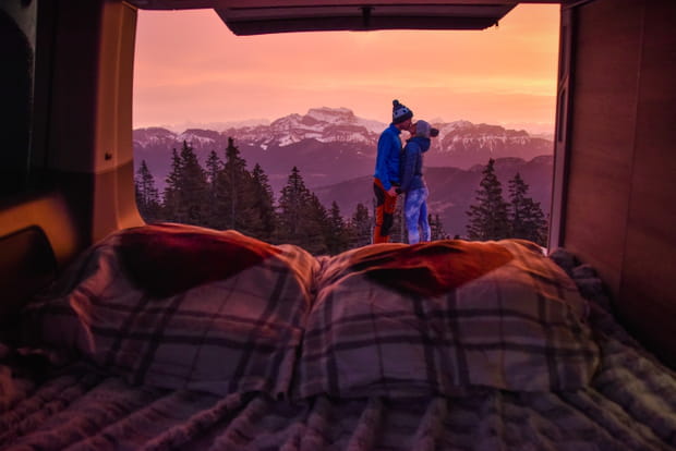 Un road trip en amoureux à la montagne