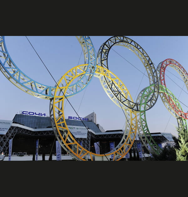 Les anneaux olympiques