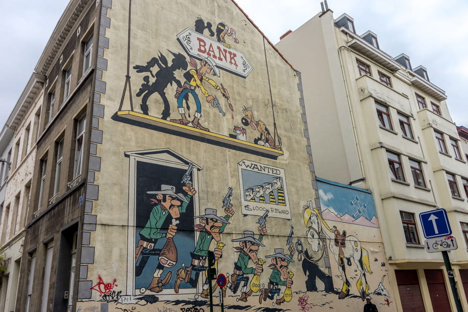 Sur les murs de Bruxelles