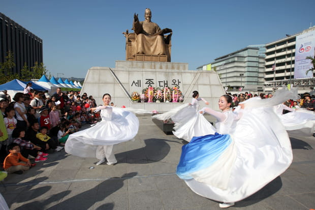 Le jour de l'alphabet coréen en Corée