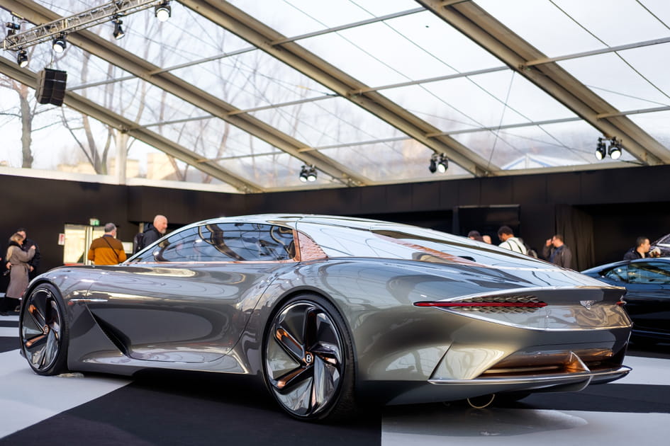 Le concept car Bentley est bourr&eacute; de technologie