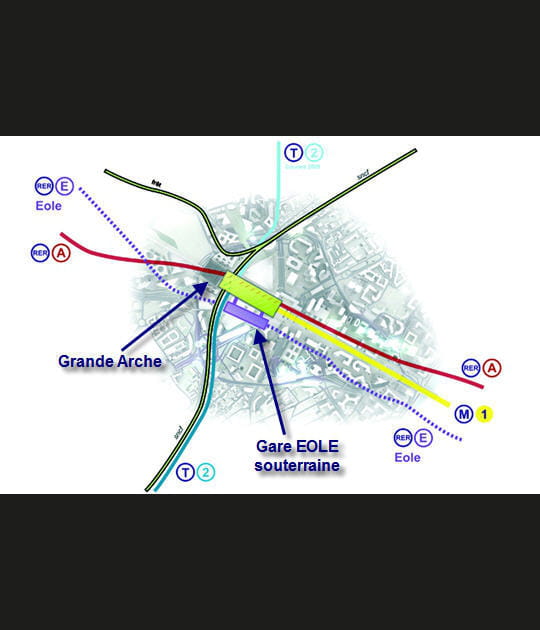 Eole arrive &agrave; La D&eacute;fense