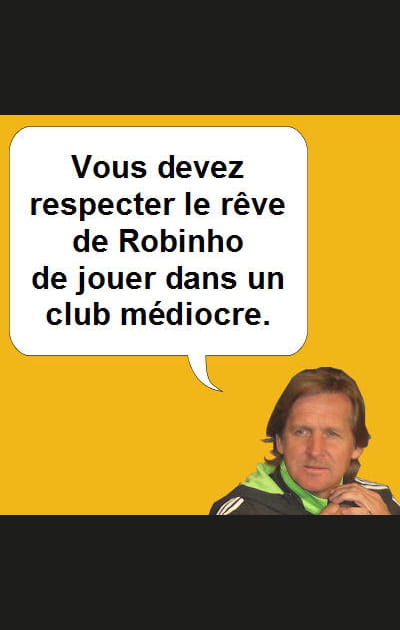 Bernd Sch&uuml;ster et Robinho