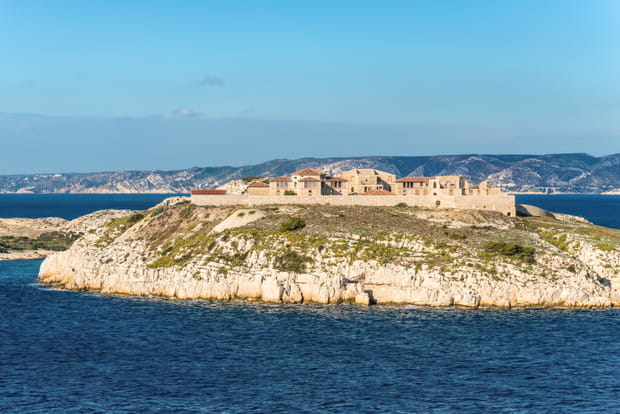 L'Île de Ratonneau au large de Marseille