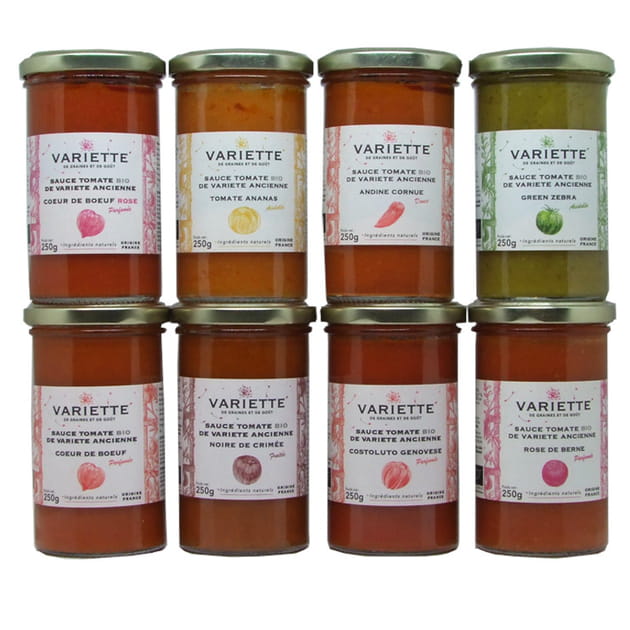 Les sauces tomate Variette dans le Gers