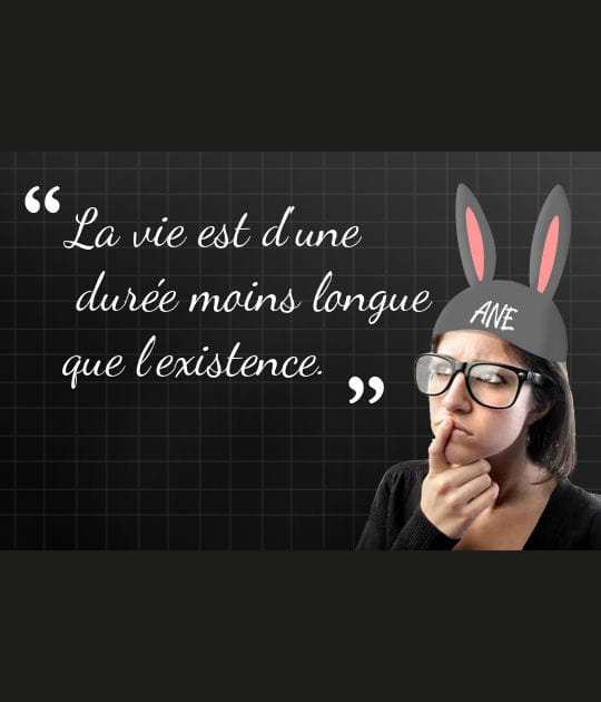 Mieux vaut exister
