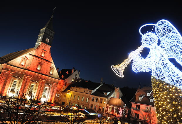 Lumières de Noël à Montbéliard