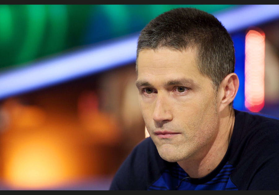 Matthew Fox : infect face aux photographes