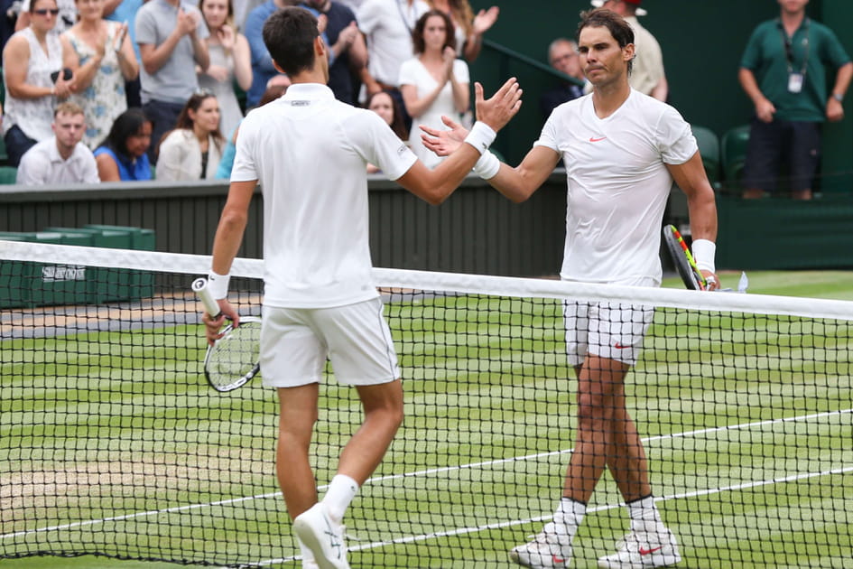En demi-finale de Wimbledon 2018, Novak Djokovic &eacute;limine Rafael Nadal en deux jours