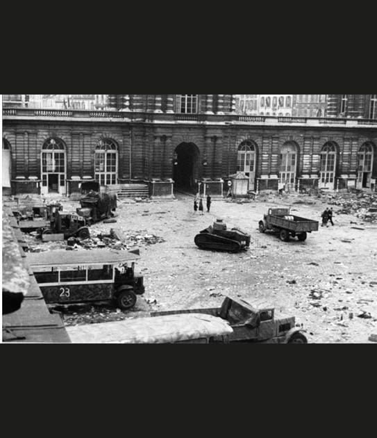 La lib&eacute;ration du Palais du Luxembourg