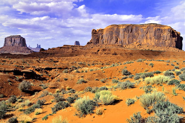 Le spectaculaire décor de l'Ouest américain