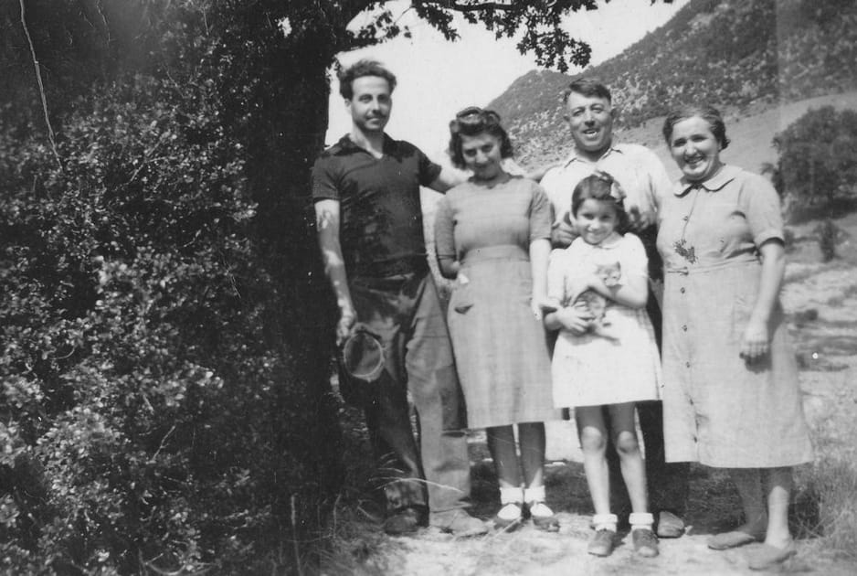 Pierrette et la famille Barnouin