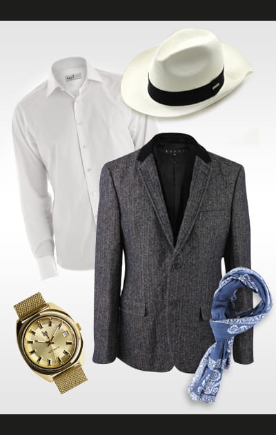 Le look de J.R. dans Dallas