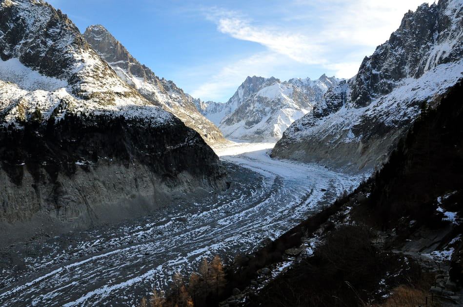 Les balcons de la mer de Glace
