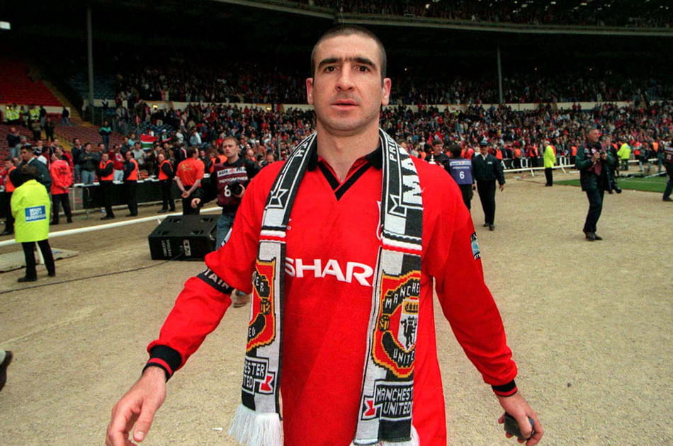 Eric Cantona, la forte t&ecirc;te